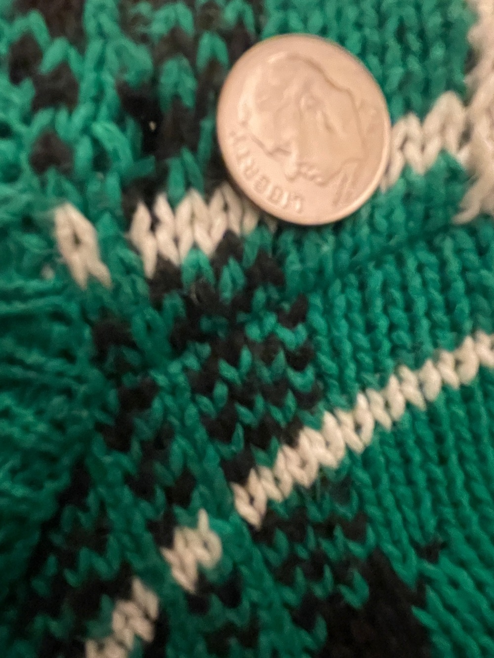Vintage Pendleton Classic Green Plaid Floral Embroidered Cardigan Sweater S - Picture 4 of 7